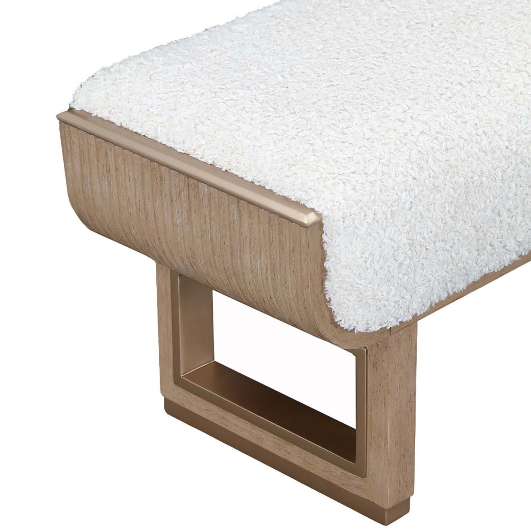 Bench west kensington - caramel Collection by Michael Amini 9096904-147