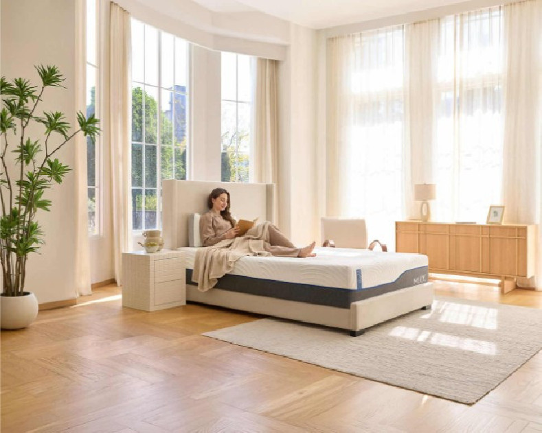 14" Queen WellFlex ICE 1.0 Firmer Cooling Memory Foam Mattress with ActiveTemp™ PCM – MLILY USA