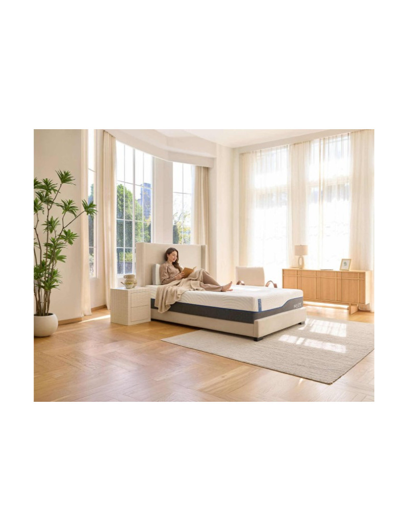 14" Queen WellFlex ICE 1.0 Firmer Cooling Memory Foam Mattress with ActiveTemp™ PCM – MLILY USA