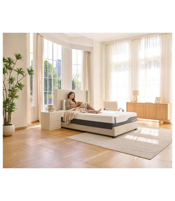 14" Queen WellFlex ICE 1.0 Firmer Cooling Memory Foam Mattress with ActiveTemp™ PCM – MLILY USA