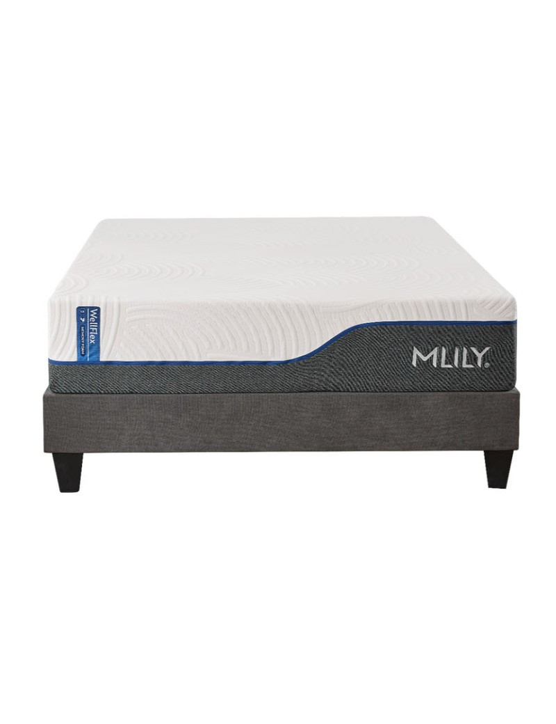 14" Queen WellFlex ICE 1.0 Firmer Cooling Memory Foam Mattress with ActiveTemp™ PCM – MLILY USA