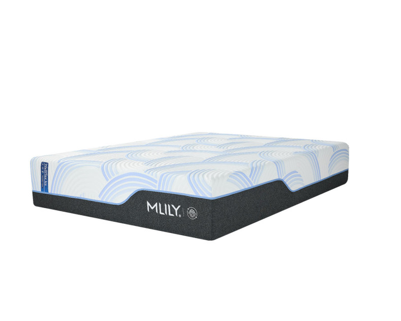 MLILY WellFlex ICE Sustainable BioBreeze 14" Memory Foam Mattress – Enhanced Cooling Comfort