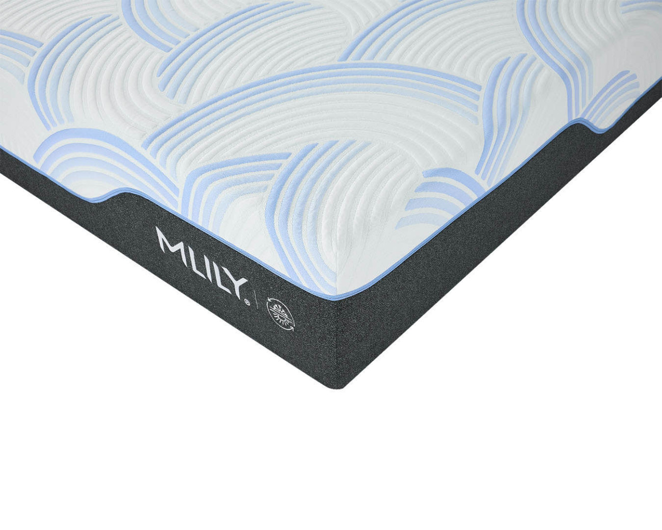 MLILY WellFlex ICE Sustainable BioBreeze 14" Memory Foam Mattress – Enhanced Cooling Comfort