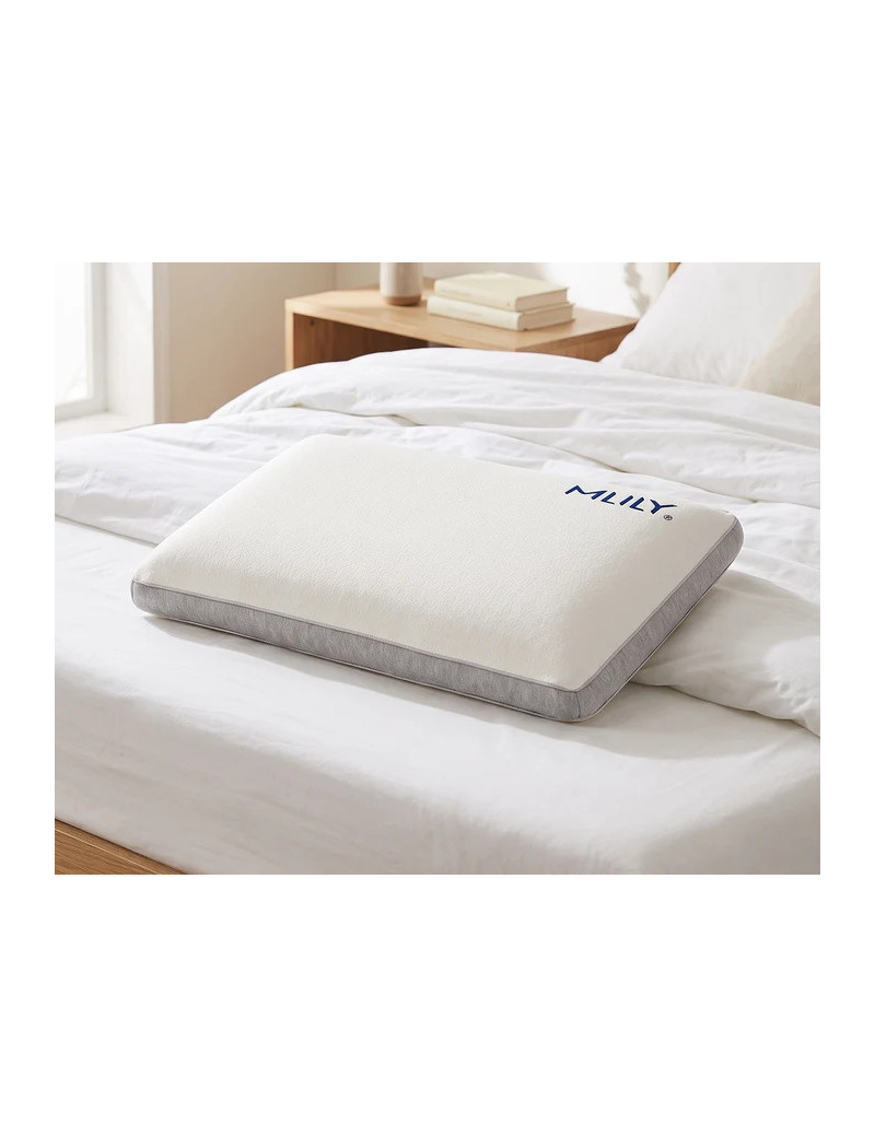 Serenity Classic Cooling Memory Foam Pillow – Comfort & Support by MLILY