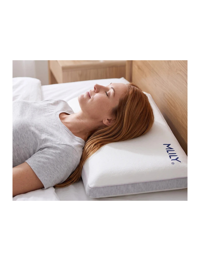 Serenity Classic Cooling Memory Foam Pillow – Comfort & Support by MLILY