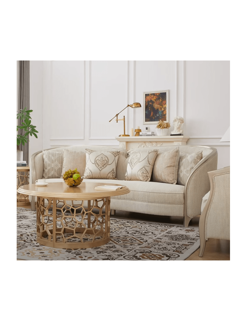 HD-7005 Victorian Sofa & Loveseat Set | Homey Design