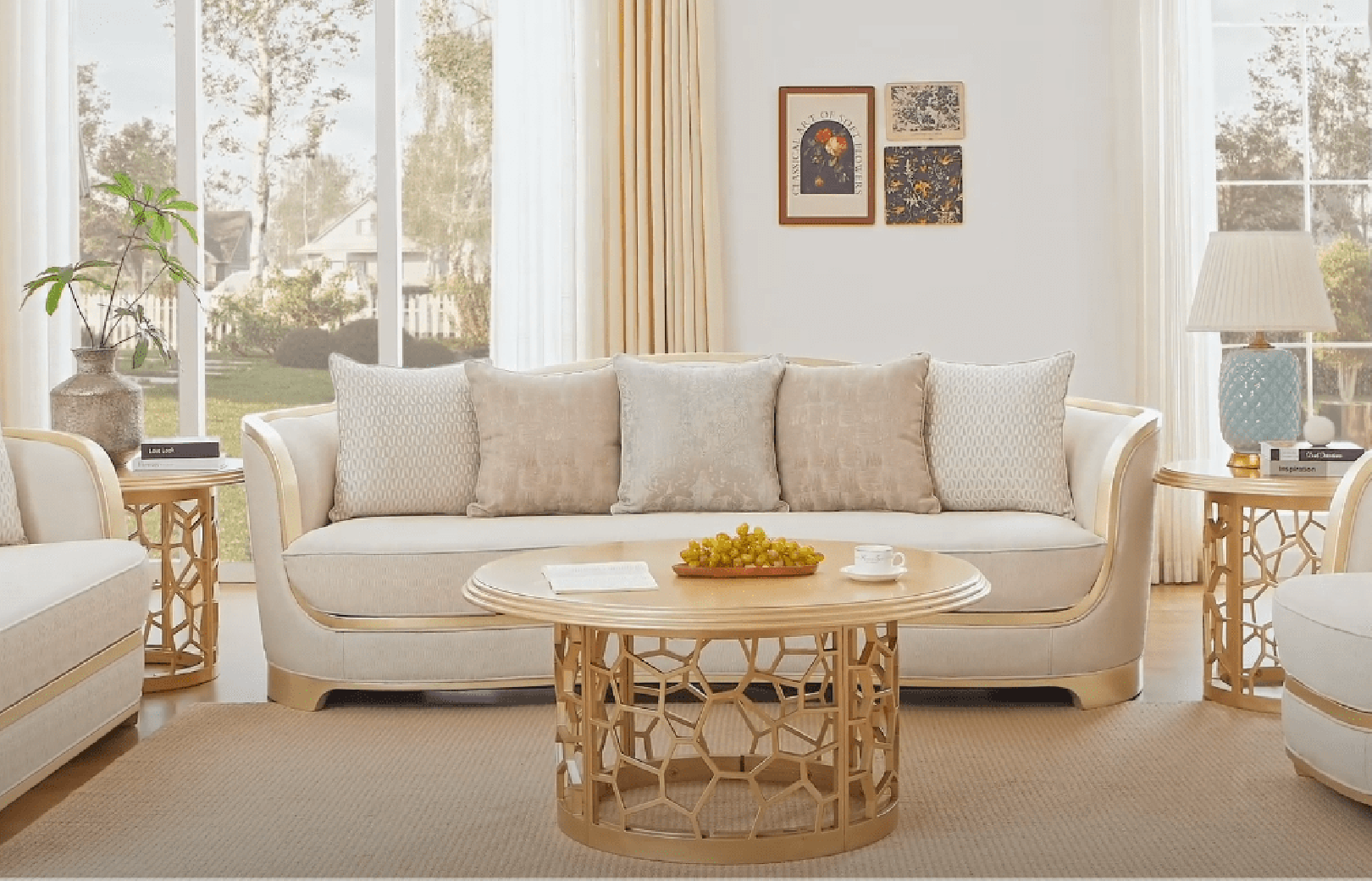 HD-7006 Contemporary Sofa & Loveseat | Homey Design