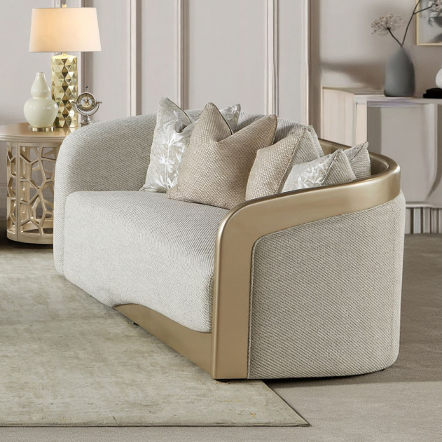 HD-1053 Luxury Contemporary Sofa & Loveseat | Homey Design