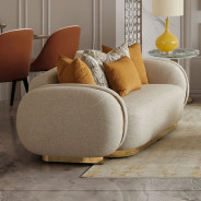 HD-100 Luxury Contemporary Sofa & Loveseat | Homey Design