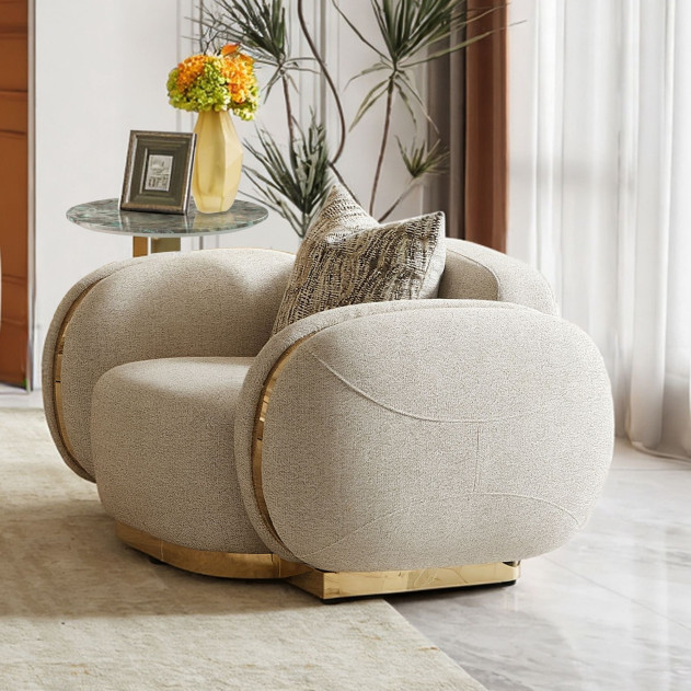 HD-100 Luxury Contemporary Sofa & Loveseat | Homey Design