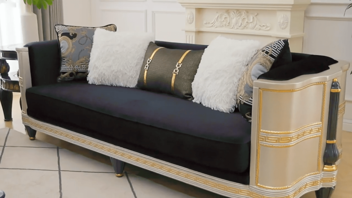 HD-9042 Luxury Contemporary Sofa & Loveseat | Homey Design