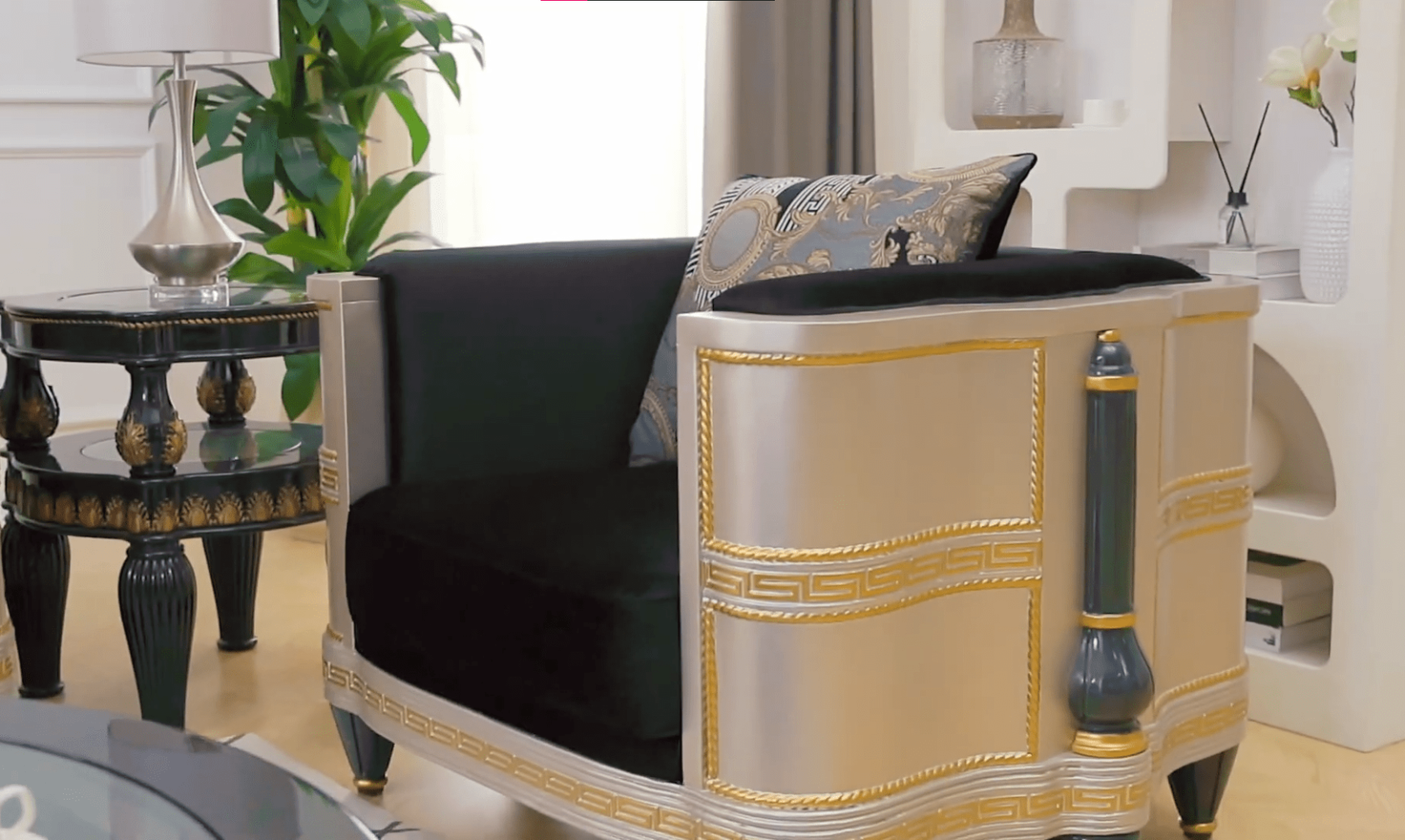 HD-9042 Luxury Contemporary Sofa & Loveseat | Homey Design