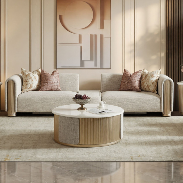 HD-1032 Luxury Contemporary Sofa & Loveseat | Homey Design