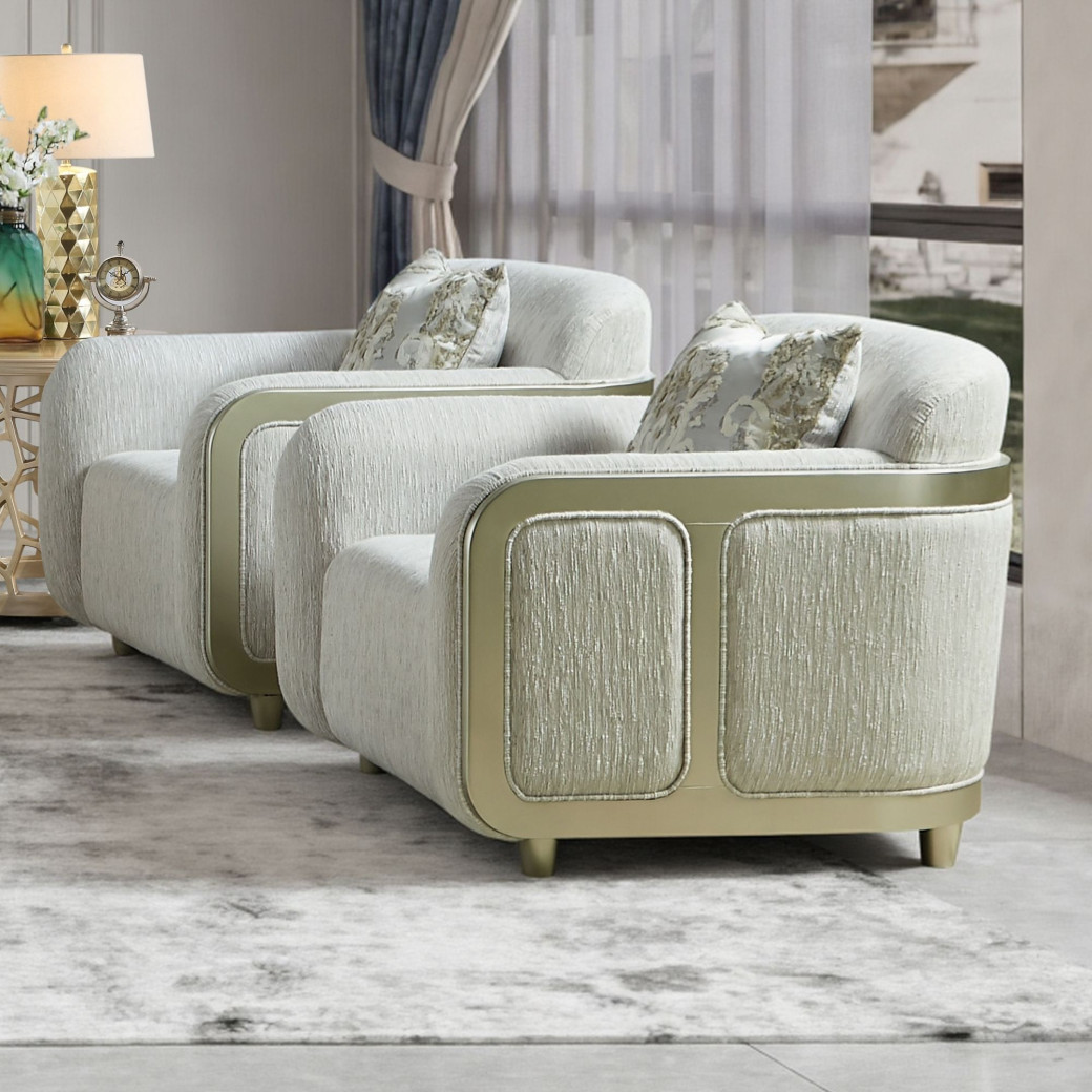 HD-1068 Luxury Contemporary Sofa & Loveseat | Homey Design