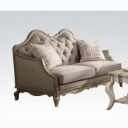 56050 Antique Taupe Finish Living Room Chelmsford Collection by Acme Furniture