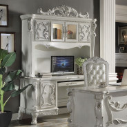 OF01717 Dresden Computer Desk & Hutch | White | ACME