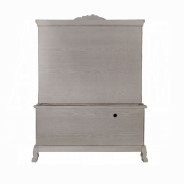OF01717 Dresden Computer Desk & Hutch | White | ACME