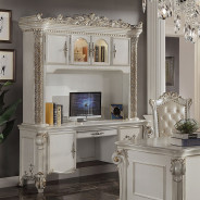 OF01519 Vendome Antique Pearl Computer Desk & Hutch by Acme Furniture