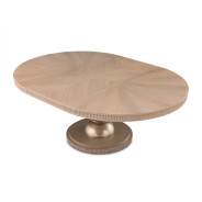 5Pc Oval Dining Set West  Kensington -Caramel Finish Collection By Michael Amini 9096000-147