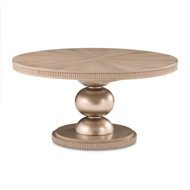 5Pc Oval Dining Set West  Kensington -Caramel Finish Collection By Michael Amini 9096000-147