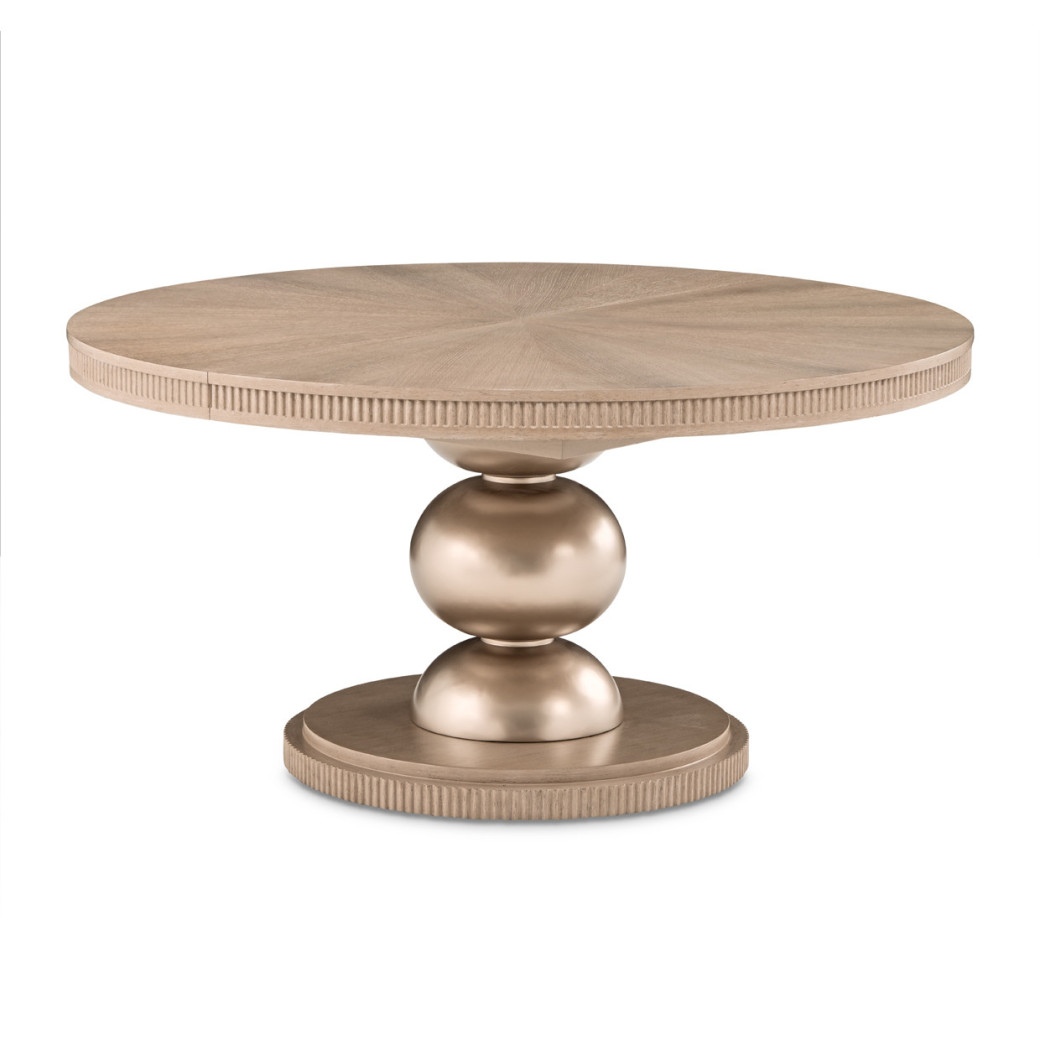 5Pc Oval Dining Set West  Kensington -Caramel Finish Collection By Michael Amini 9096000-147