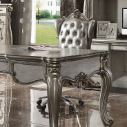 92820 Silver / Antique Platinum Finish Home Office Set Acme Versailles II Collection