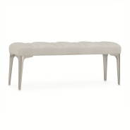 Bench Ash Gray Penthouse Collection By Michael Amini