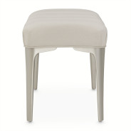 Bench Ash Gray Penthouse Collection By Michael Amini