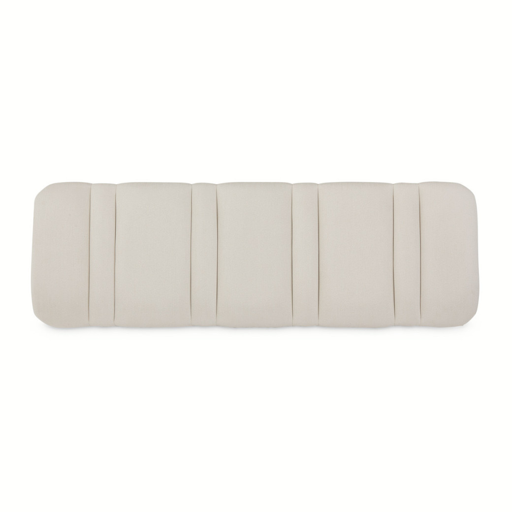 Bench Ash Gray Penthouse Collection By Michael Amini