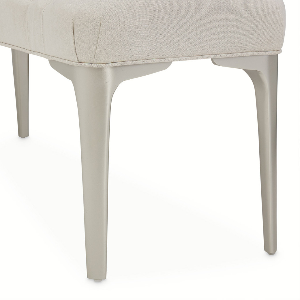 Bench Ash Gray Penthouse Collection By Michael Amini