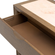 Portrait Dresser with LED Lights in Sienna Brown by Michael Amini 9031051SA-225