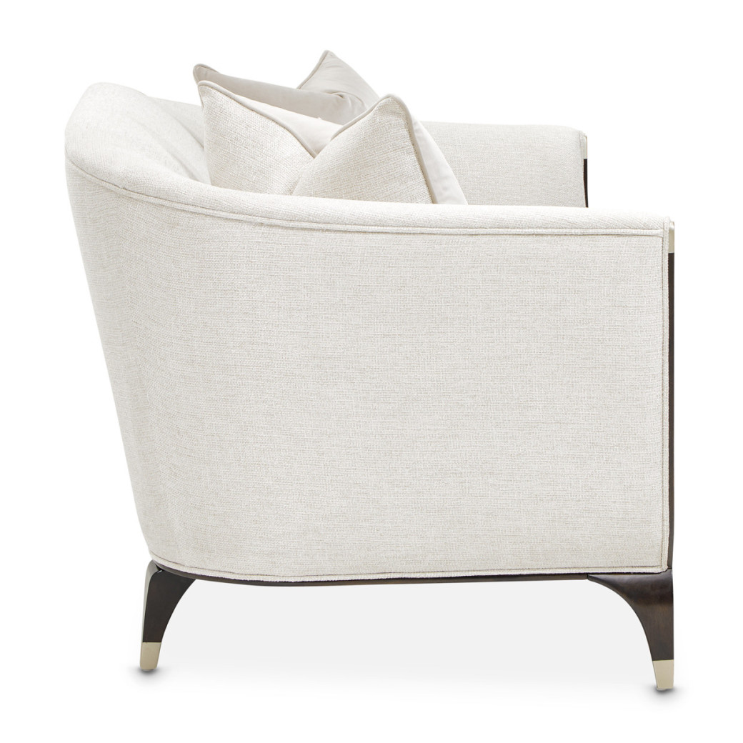 Paris Chic Loveseat in Espresso by Michael Amini NF9003825-CRMNI-409