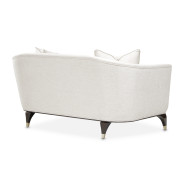 Paris Chic Loveseat in Espresso by Michael Amini NF9003825-CRMNI-409