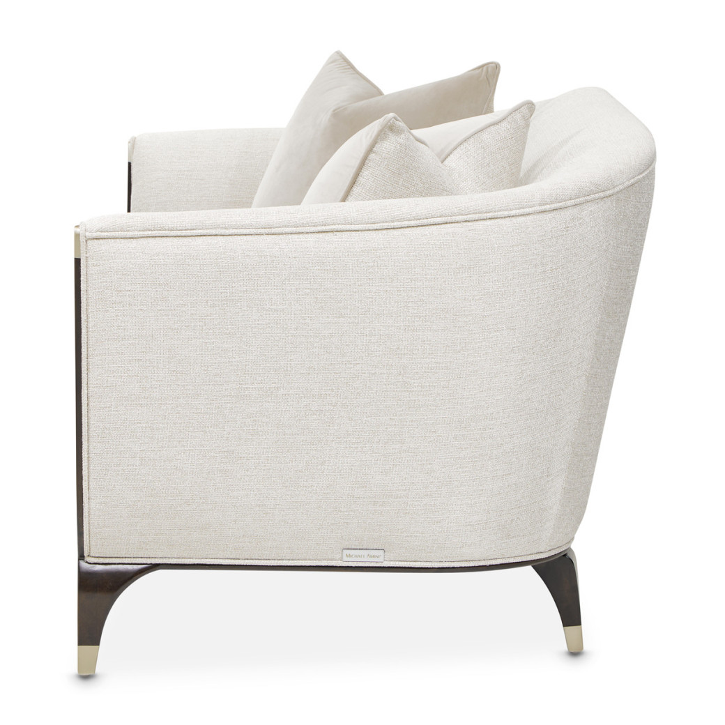Paris Chic Loveseat in Espresso by Michael Amini NF9003825-CRMNI-409