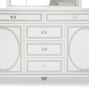 Sky Tower Cloud White Dresser by Michael Amini | The Mansion Furniture
