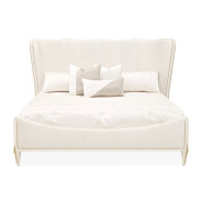 Queen Bed Creamy Pearl Finish La Terraza Collection By Michael Amini 9092000QN3-112