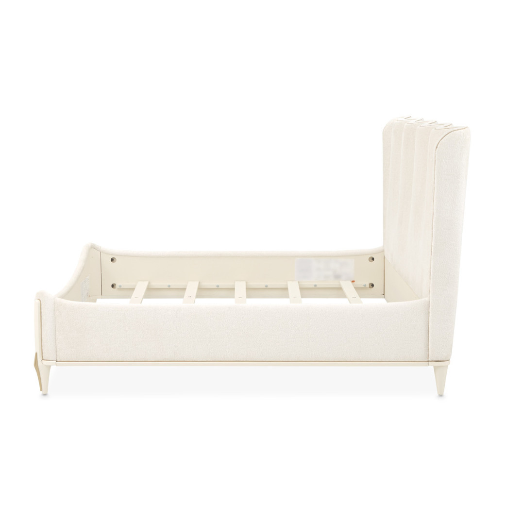 Queen Bed Creamy Pearl Finish La Terraza Collection By Michael Amini 9092000QN3-112