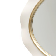 La Terrazza Wall Mirror – Creamy Pearl Finish by Michael Amini | 9092260-112
