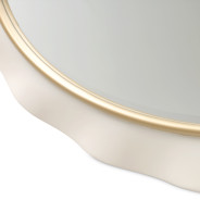La Terrazza Wall Mirror – Creamy Pearl Finish by Michael Amini | 9092260-112
