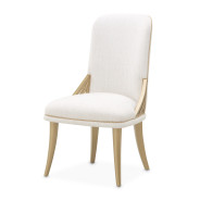 La Terrazza Dining Side Chair – Creamy Pearl Finish by Michael Amini 9092003A-112