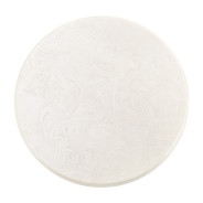 La Terrazza Round Dining Table – Creamy Pearl Finish by Michael Amini | 9092301-112