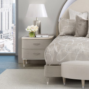 Eclipse Moonlight Nightstand by Michael Amini | The Mansion Furniture