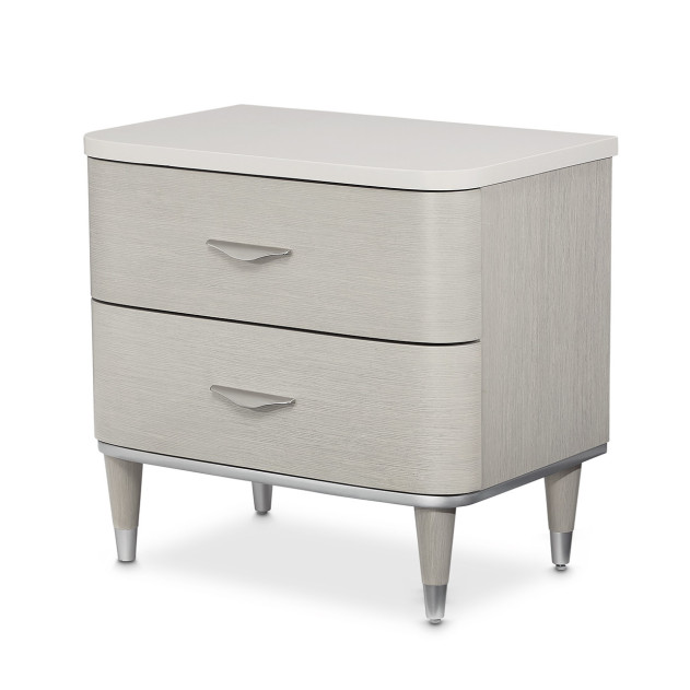Eclipse Moonlight Nightstand by Michael Amini | The Mansion Furniture