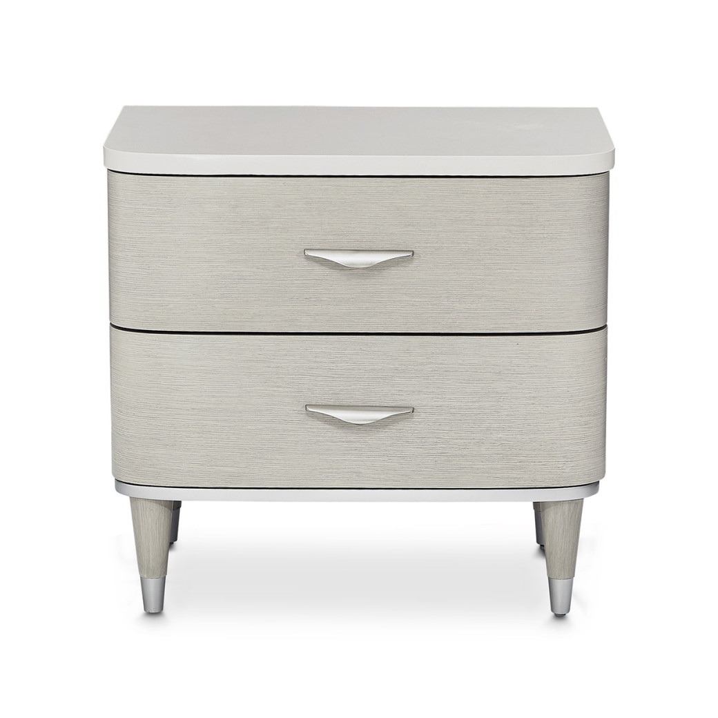 Eclipse Moonlight Nightstand by Michael Amini | The Mansion Furniture