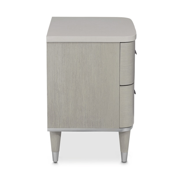 Eclipse Moonlight Nightstand by Michael Amini | The Mansion Furniture