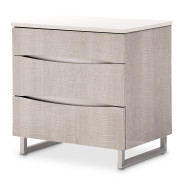 Marin Nightstand – Greige Finish by Michael Amini | NKI-MRIN040-13