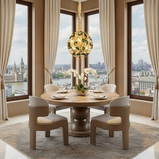 Michael Amini Lighting- Crossover LED Chandelier