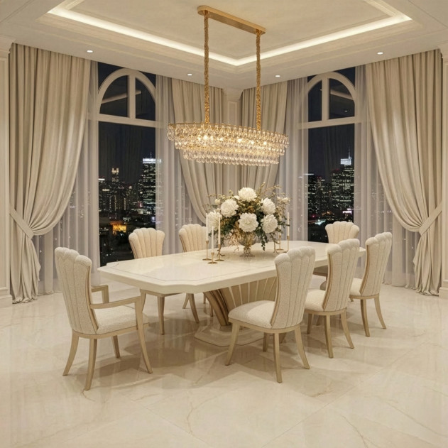 Michael Amini Lighting- Crossover LED Chandelier