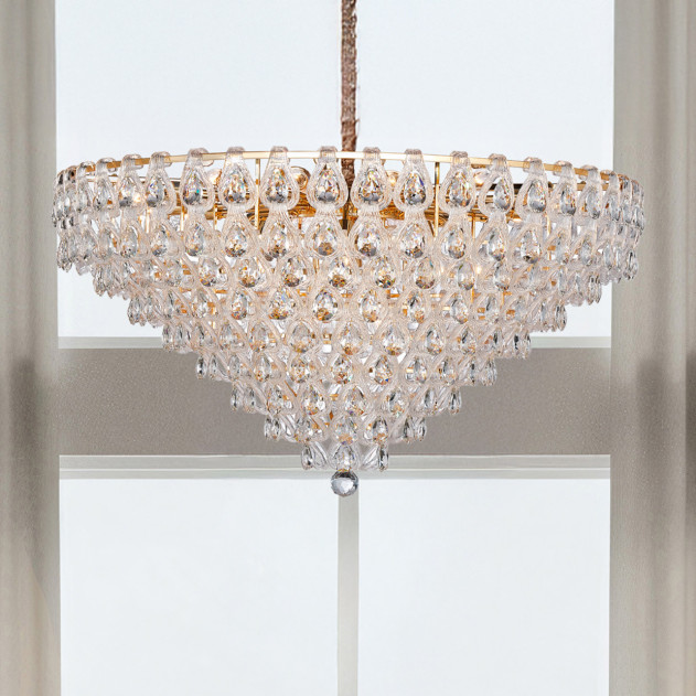 Michael Amini Lighting- Crossover LED Chandelier