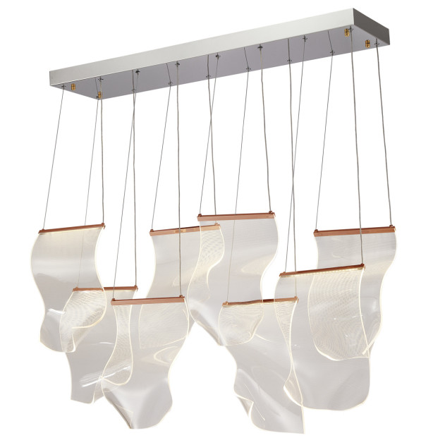 Michael Amini Lighting- Crossover LED Chandelier